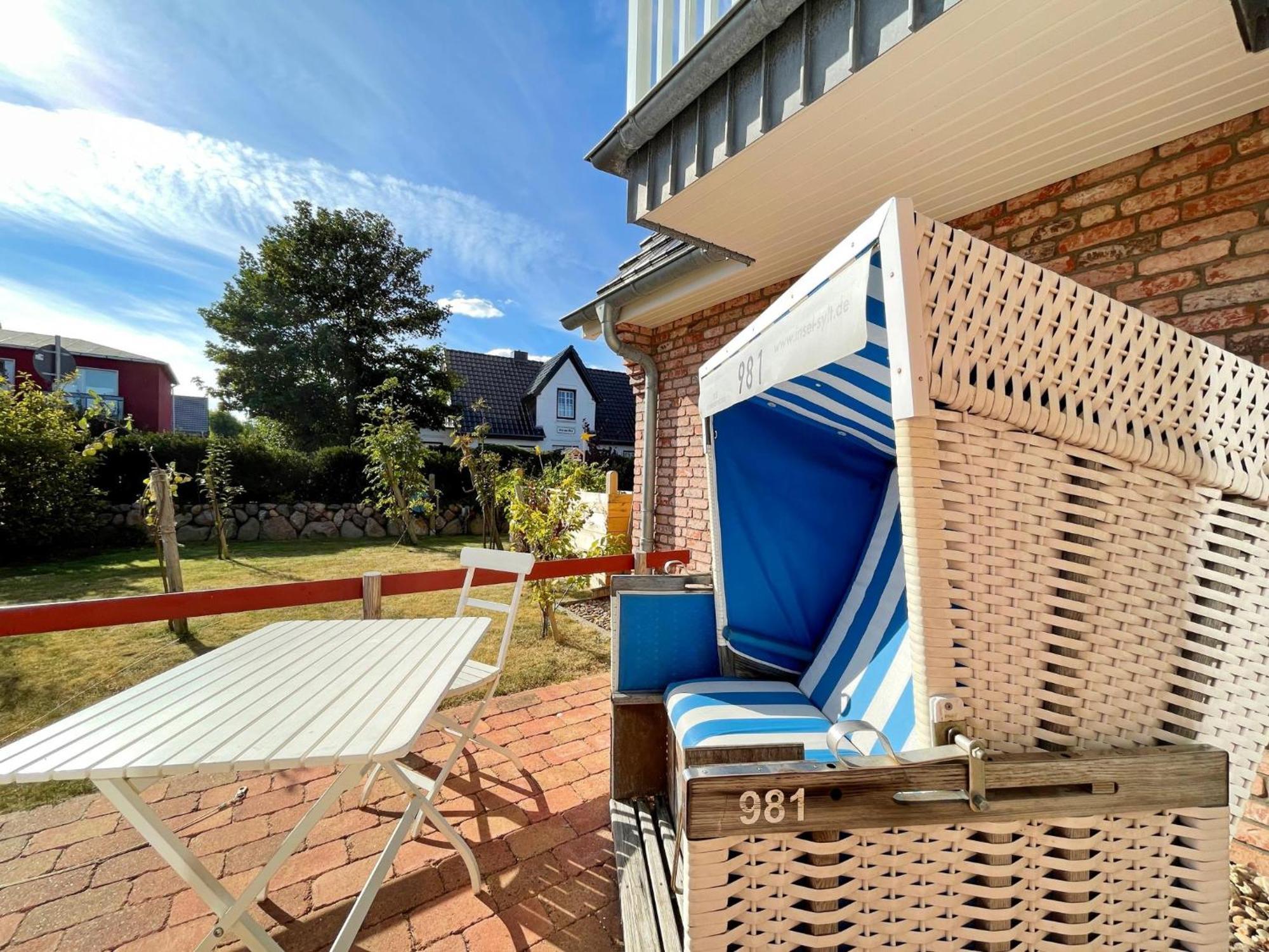 Haus Duenenrose App 1 Mit Terrasse Apartment Westerland Exterior photo